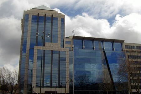 Instalaciones generales del  edificio de oficinas en Paseo de la Castellana 110 (Madrid)