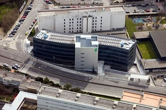 Instalaciones generales del edificio sede del I.N.S.S. de La Coruña