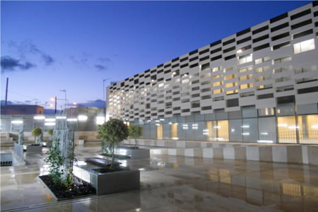 Instalaciones generales del edificio sede del I.N.S.S. en Roquetas de Mar (Almería)