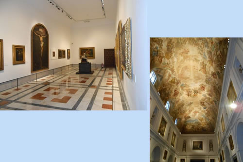 Pinacoteca, sacristía y sala capitular de la catedral de Toledo